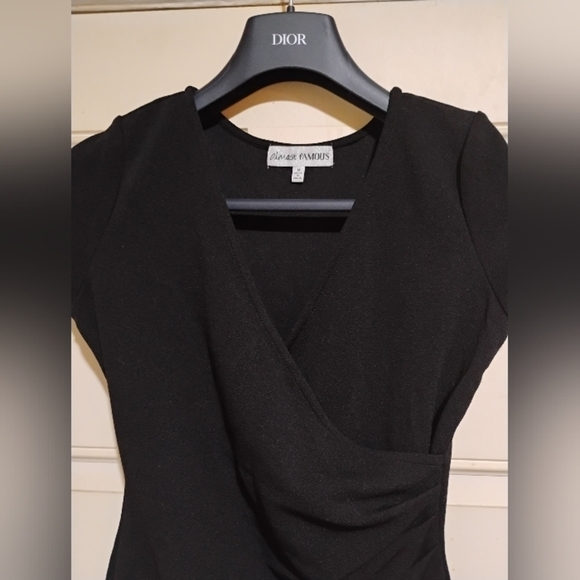 Almost Famous Size Medium Black Mini Dress - Picture 4 of 10